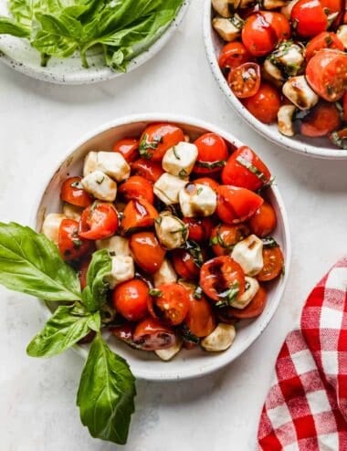 Cherry Tomato Caprese Salad — Salt & Baker