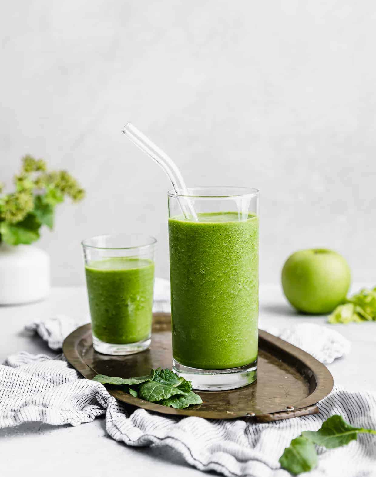 Apple Celery Smoothie (That Tastes Good!) — Salt & Baker