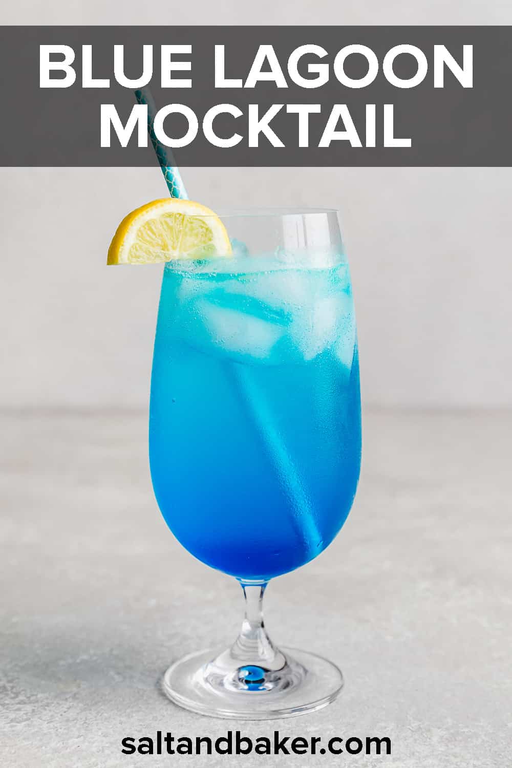 Blue Lagoon Mocktail Salt Baker