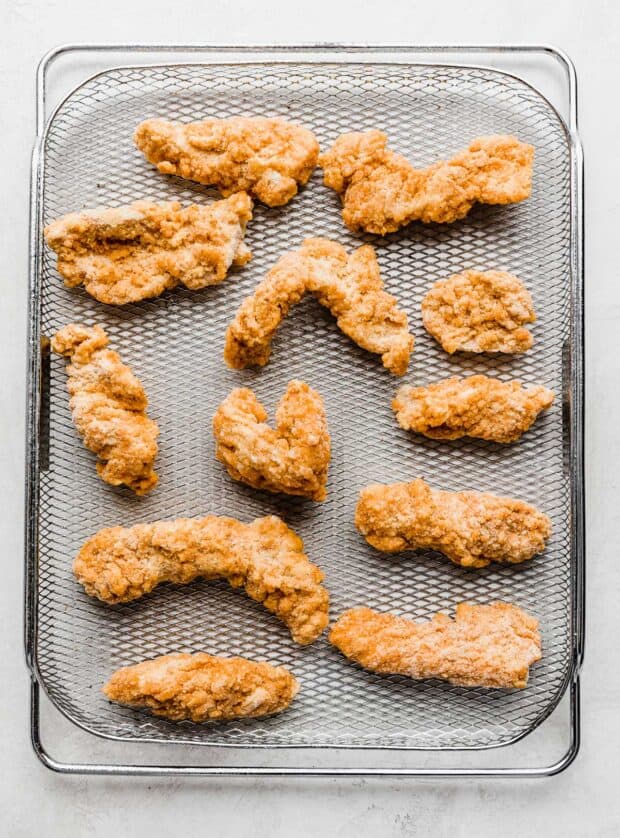 Air Fryer Frozen Chicken Tenders — Salt & Baker