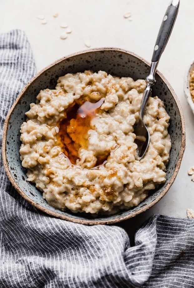 Maple and Brown Sugar Oatmeal - Salt & Baker