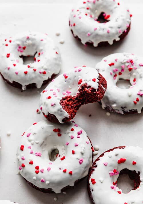 Red Velvet Donuts - Salt & Baker