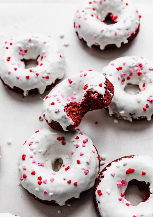 Red Velvet Donuts - Salt & Baker