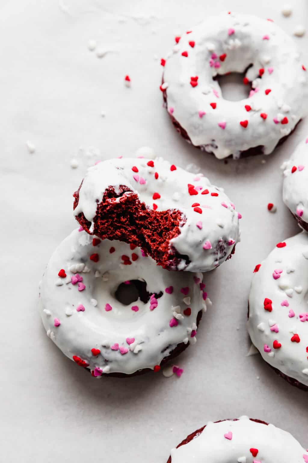 Red Velvet Donuts - Salt & Baker