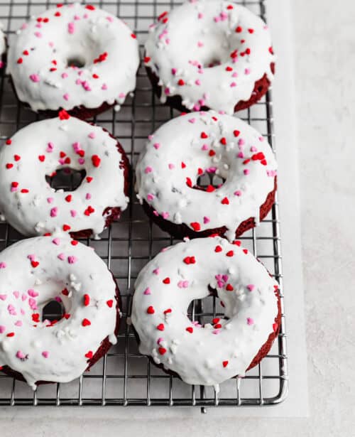 Red Velvet Donuts - Salt & Baker