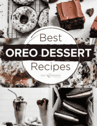 Oreo dessert recipes that will make your mouth water! Oreo milkshake, Oreo brownies, Oreo cookies, Oreo donuts and more!