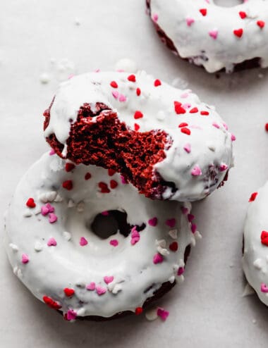 Red Velvet Donuts - Salt & Baker