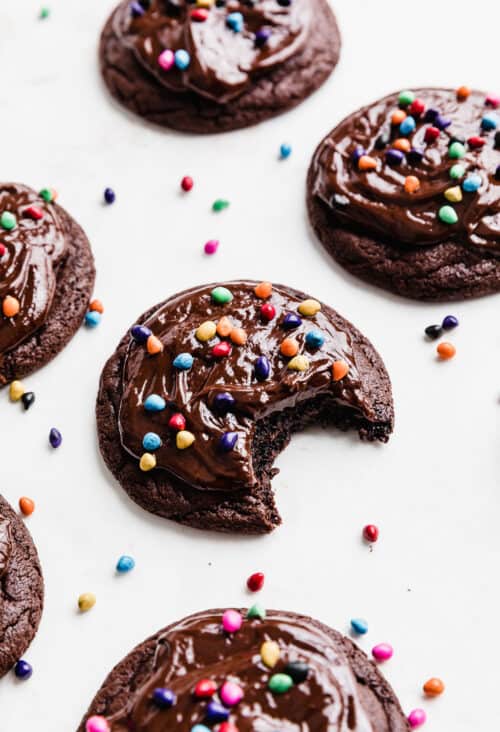 Crumbl Cosmic Brownie Cookies - Salt & Baker