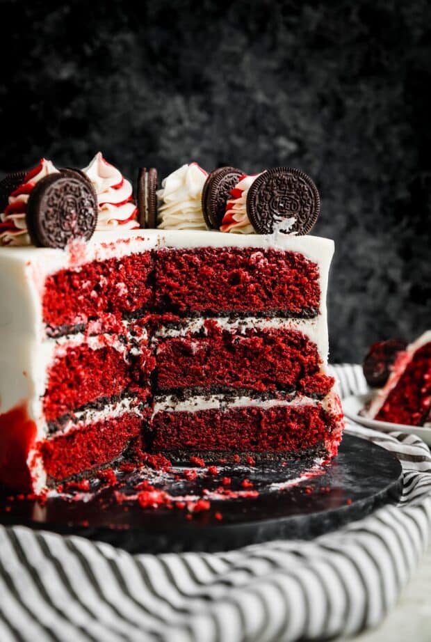 Oreo Red Velvet Cake Salt And Baker