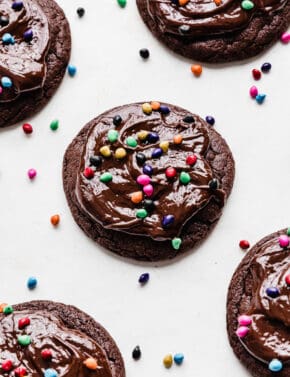 Crumbl Cosmic Brownie Cookies - Salt & Baker