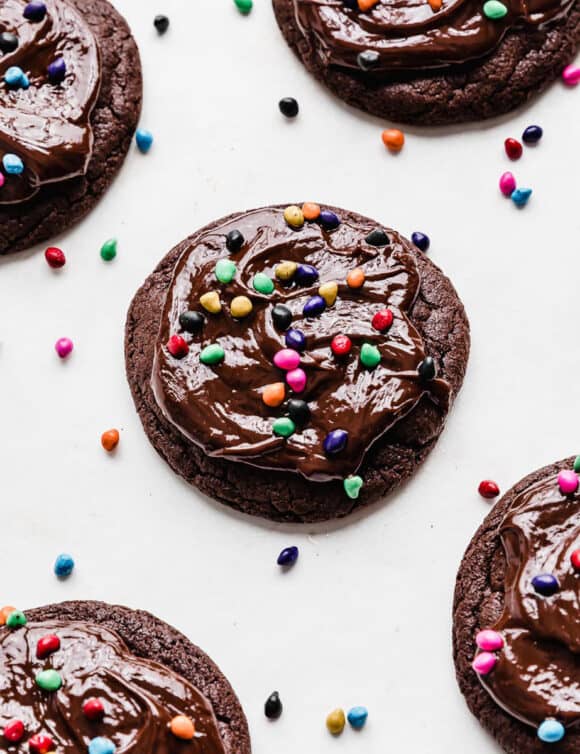 Crumbl Cosmic Brownie Cookies - Salt & Baker