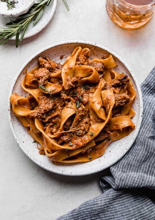 Shredded Beef Ragu - Salt & Baker