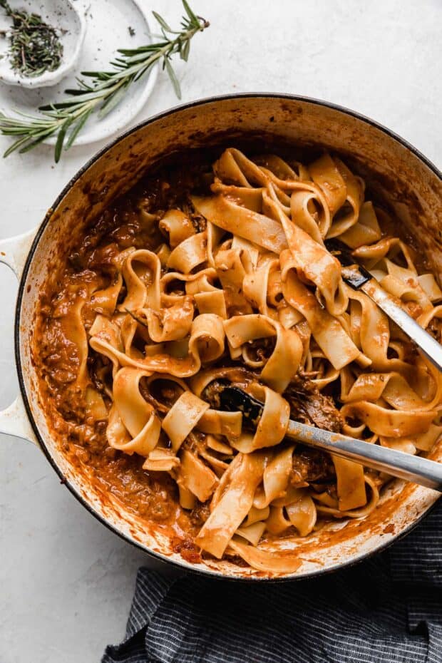 Shredded Beef Ragu - Salt & Baker