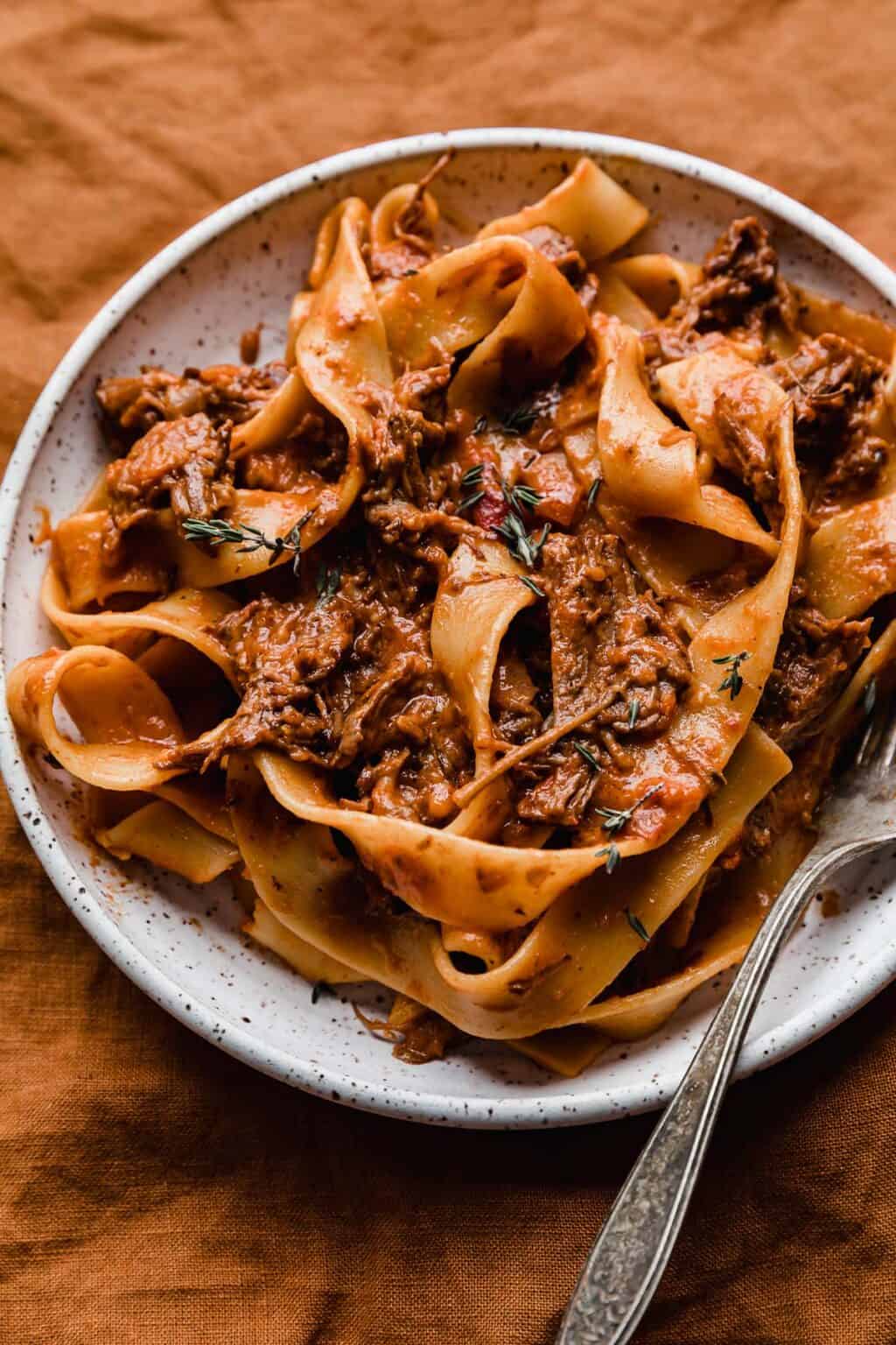 Shredded Beef Ragu - Salt & Baker