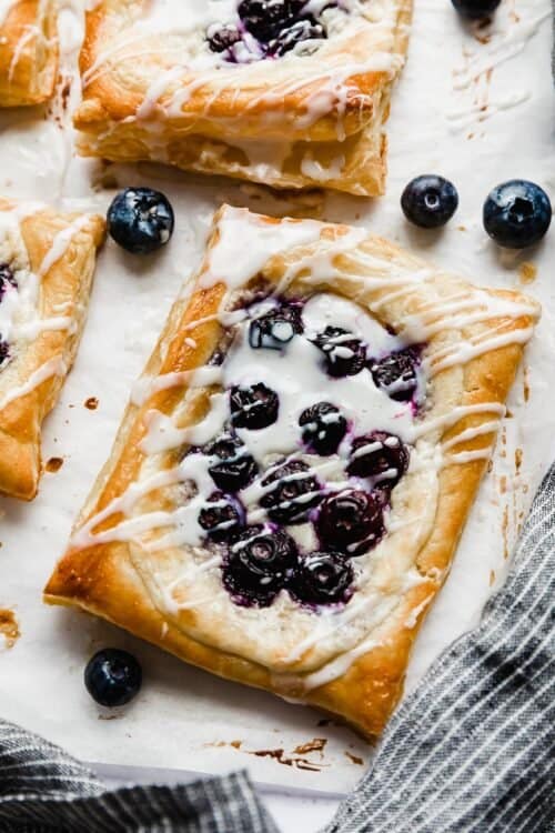 Blueberry Danish - Salt & Baker