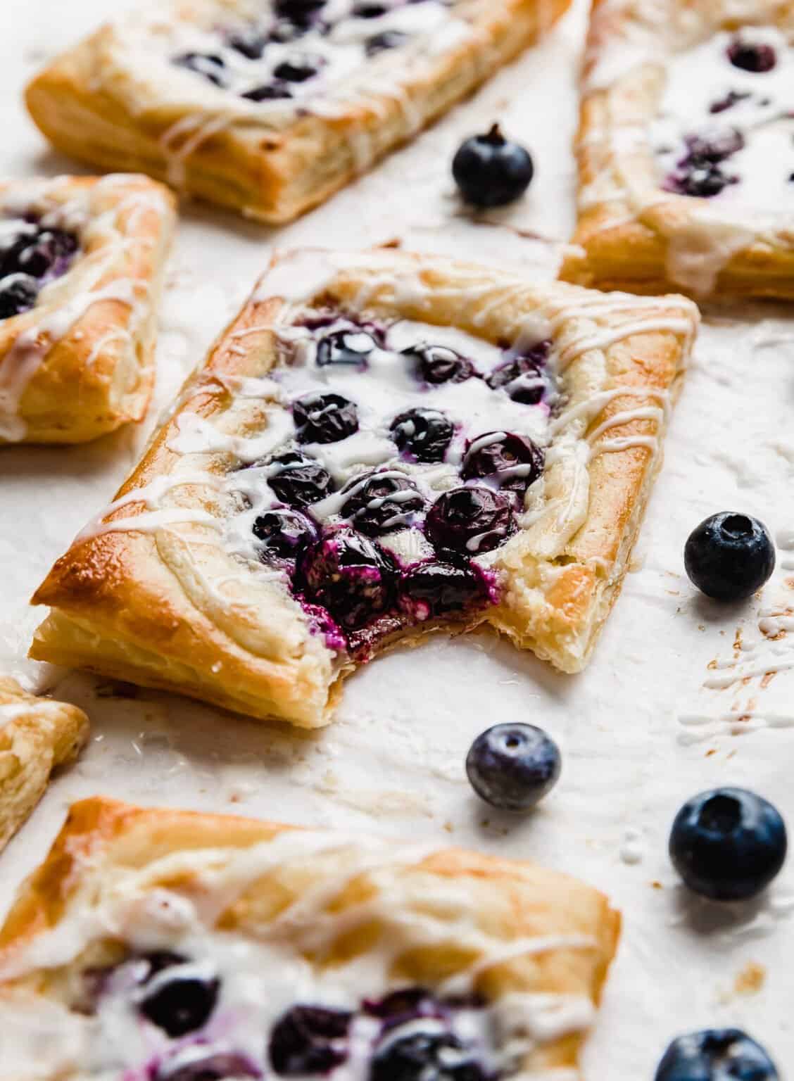 Blueberry Danish - Salt & Baker