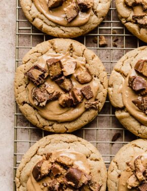 Crumbl Peanut Butter Cup Cookies
