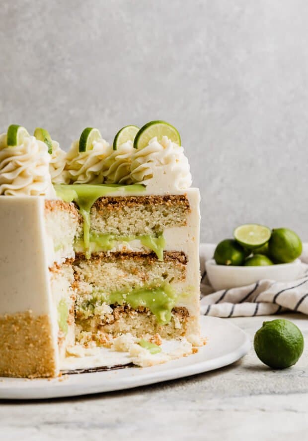 Key Lime Pie Cake - Salt & Baker