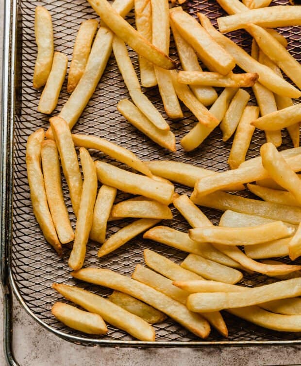 Air Fryer Frozen French Fries - Salt & Baker