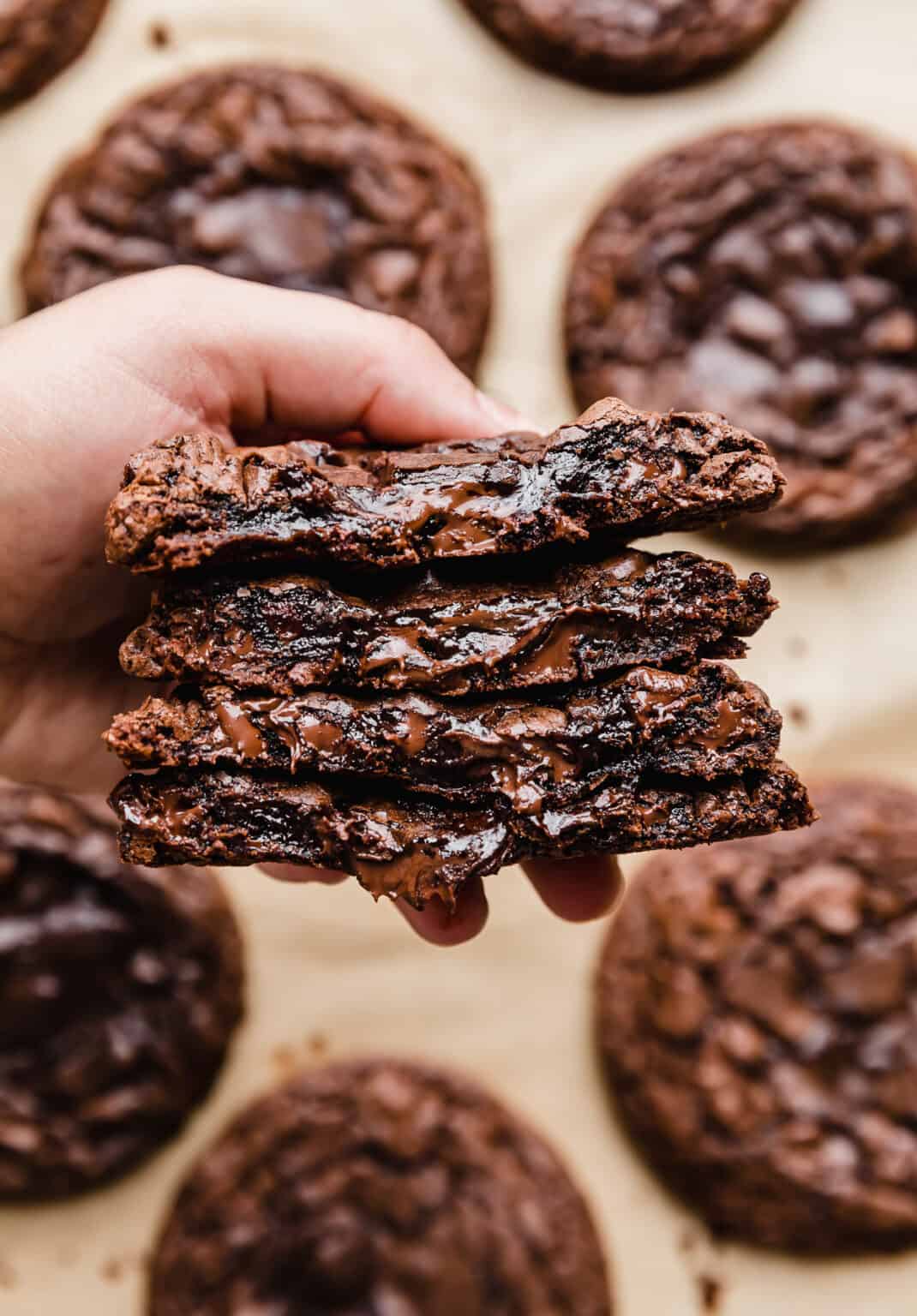 Crumbl Brownie Batter Cookies - Salt & Baker