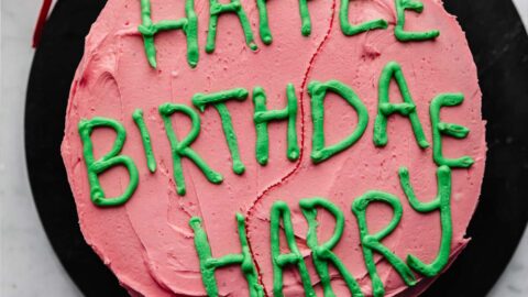 Harry Potter Birthday Cake from Hagrid - Icing on the Bake