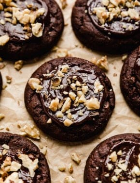 Walnut Brownie Cookies