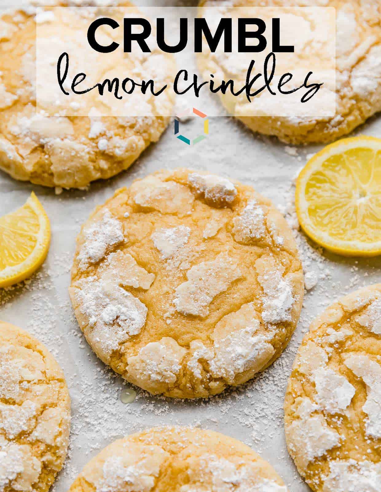 Lemon Crinkle Cookies Crumbl Copycat Salt And Baker