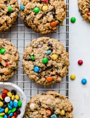 Chewy Monster Cookies