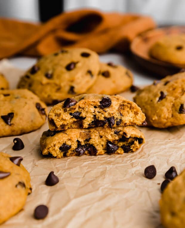 Crumbl pumpkin chocolate chip cookies salt baker