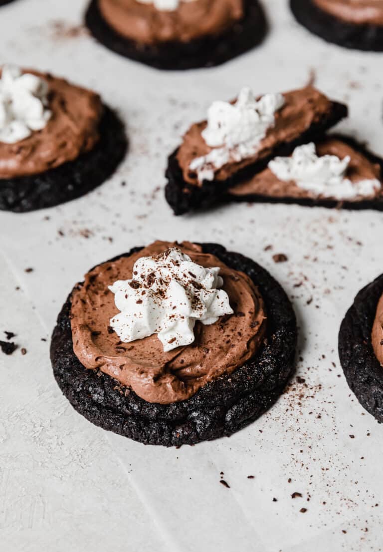 French Silk Pie Cookies - Salt & Baker