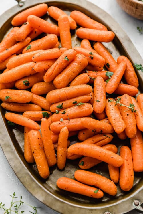 Roasted Baby Carrots - Salt & Baker