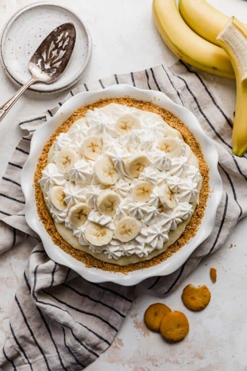 Old Fashioned Banana Cream Pie Salt And Baker 