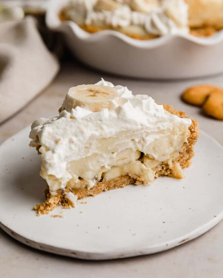 Old Fashioned Banana Cream Pie - Salt & Baker