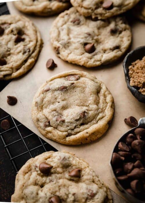 Milk Chocolate Chip Cookies - Salt & Baker