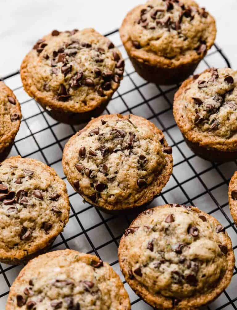 Zucchini Chocolate Chip Muffins - Salt & Baker