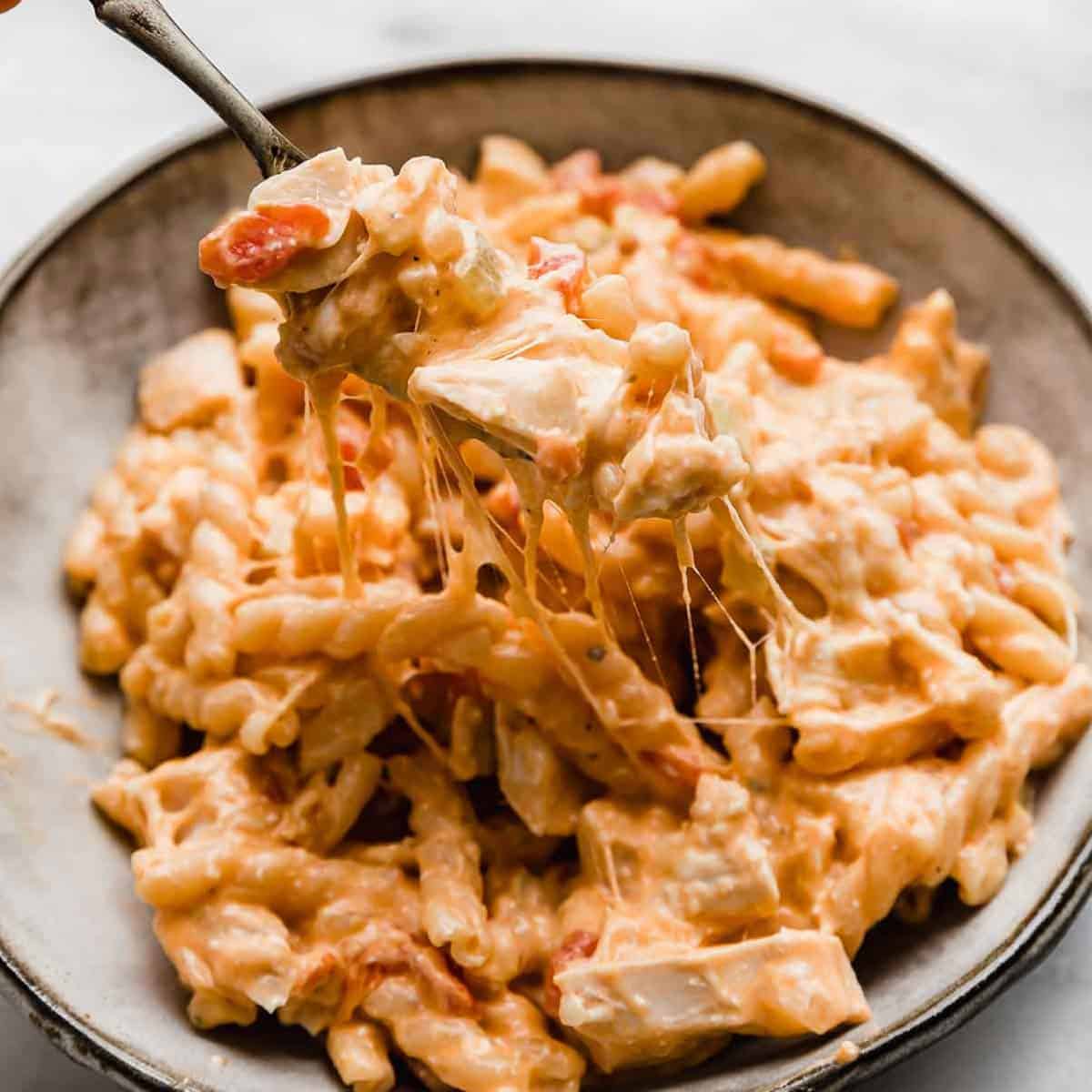 Buffalo Chicken Pasta - Salt & Baker