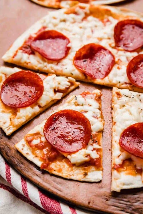 Tortilla Pizza - Salt & Baker