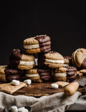 S’mores Sandwich Cookies