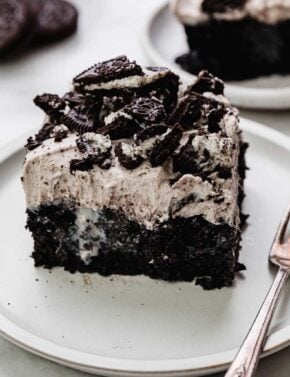 Oreo Poke Cake