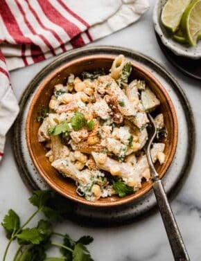 Mexican Street Corn Pasta Salad