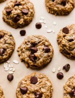 Chocolate Chip Oatmeal Pumpkin Cookies