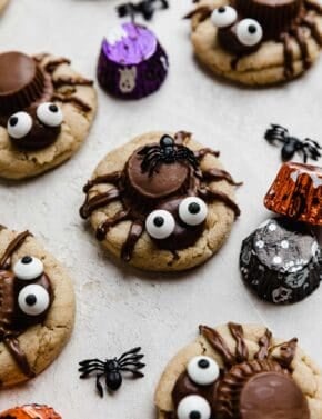 Halloween Spider Cookies