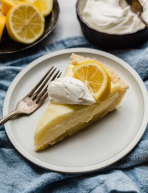 Lemon Sour Cream Pie