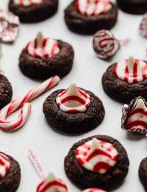 Chocolate Peppermint Blossoms