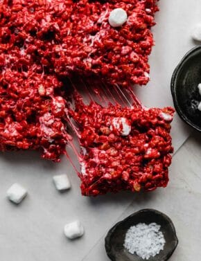 Red Velvet Rice Krispies