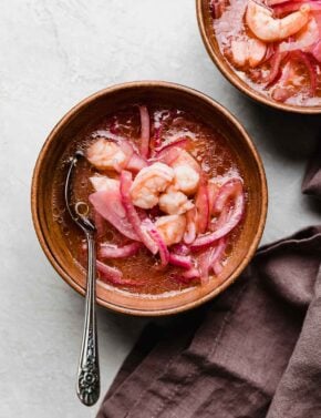 Cooked Shrimp Ceviche