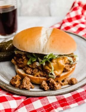 Cheeseburger Sloppy Joes